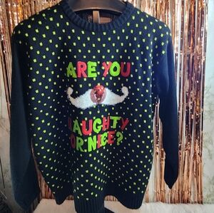 Naughty or Nice Christmas Sweater